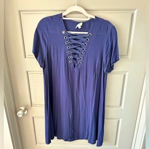 Umgee Navy Shift Dress